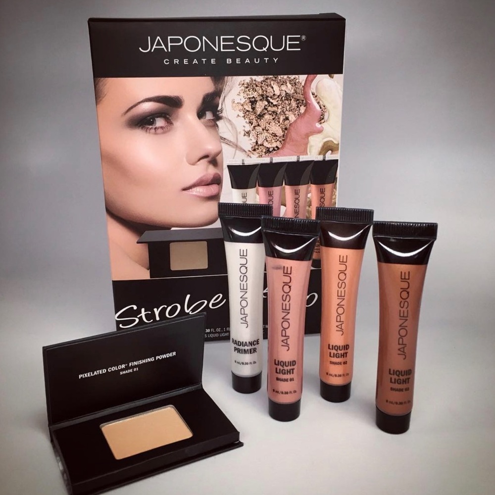 Japonesque Strobe like a Pro Highlighter Kit